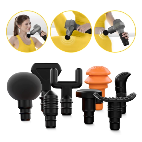 Sada 8 koncovek pro masážní pistoli