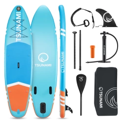 Nafukovací paddleboard SUP TSUNAMI 320cm T02 modrý