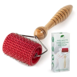 Masážní váleček Lyapko 3,5 bez niklu červený