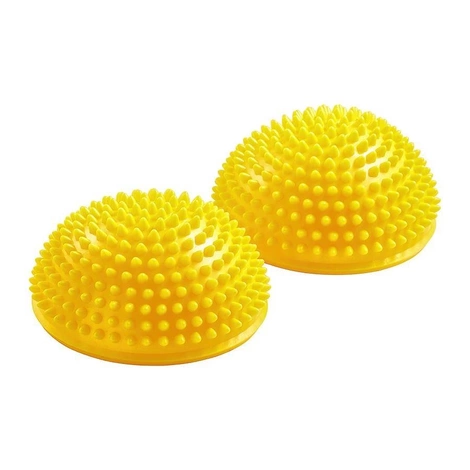 Balanční masážní polokoule 2 ks. žluté