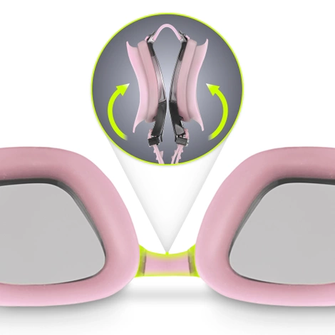 Plavecké brýle TSUNAMI růžové