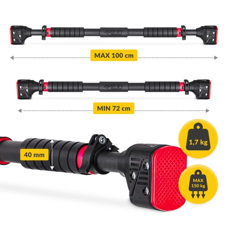 Posilovací hrazda do dveří PRO