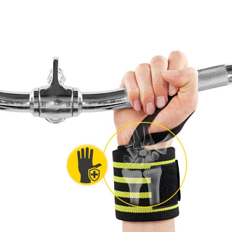 Omotávky zápěstí 2 ks. žluté