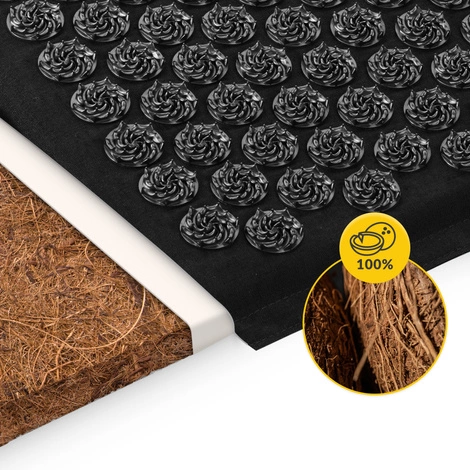 ECO Akupresurní podložka s pohankovými slupkami a kokosem