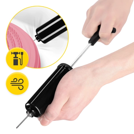 Balanční podložka MED+ 33 cm růžová