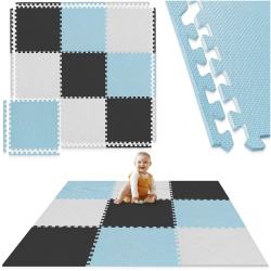 Sada 9 podložek na cvičení puzzle - "Blankytné nebe"