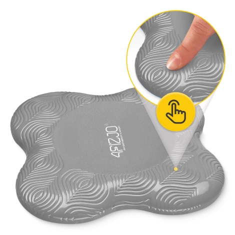 Podložky na jógu pod kolena šedé