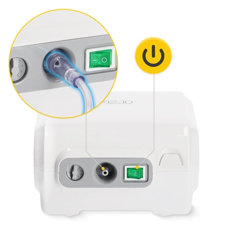 Kompresorový inhalátor nebulizátor STD