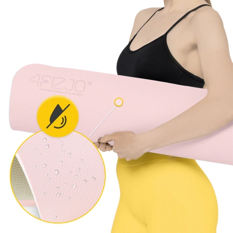 Protiskluzová podložka na cvičení TPE 0,6 cm