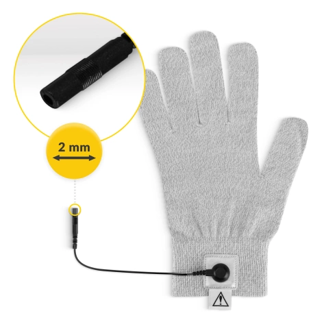 Vodivá páska pro elektrostimulaci dlaně