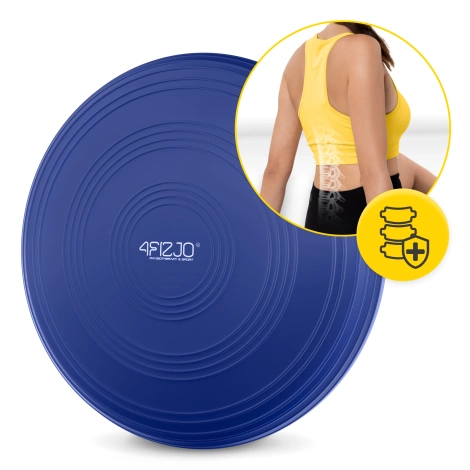 Balanční podložka MED+ 33 cm tmavě modrá