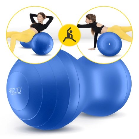 Rehabilitační míč PEANUT AIR BALL modrý