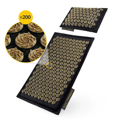 ECO Akupresurní podložka s pohankovými slupkami a kokosem