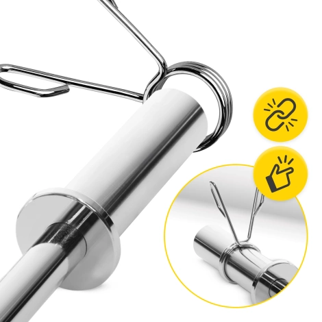 Pružinové uzávěry na olympijskou osu 50 mm 2 ks.